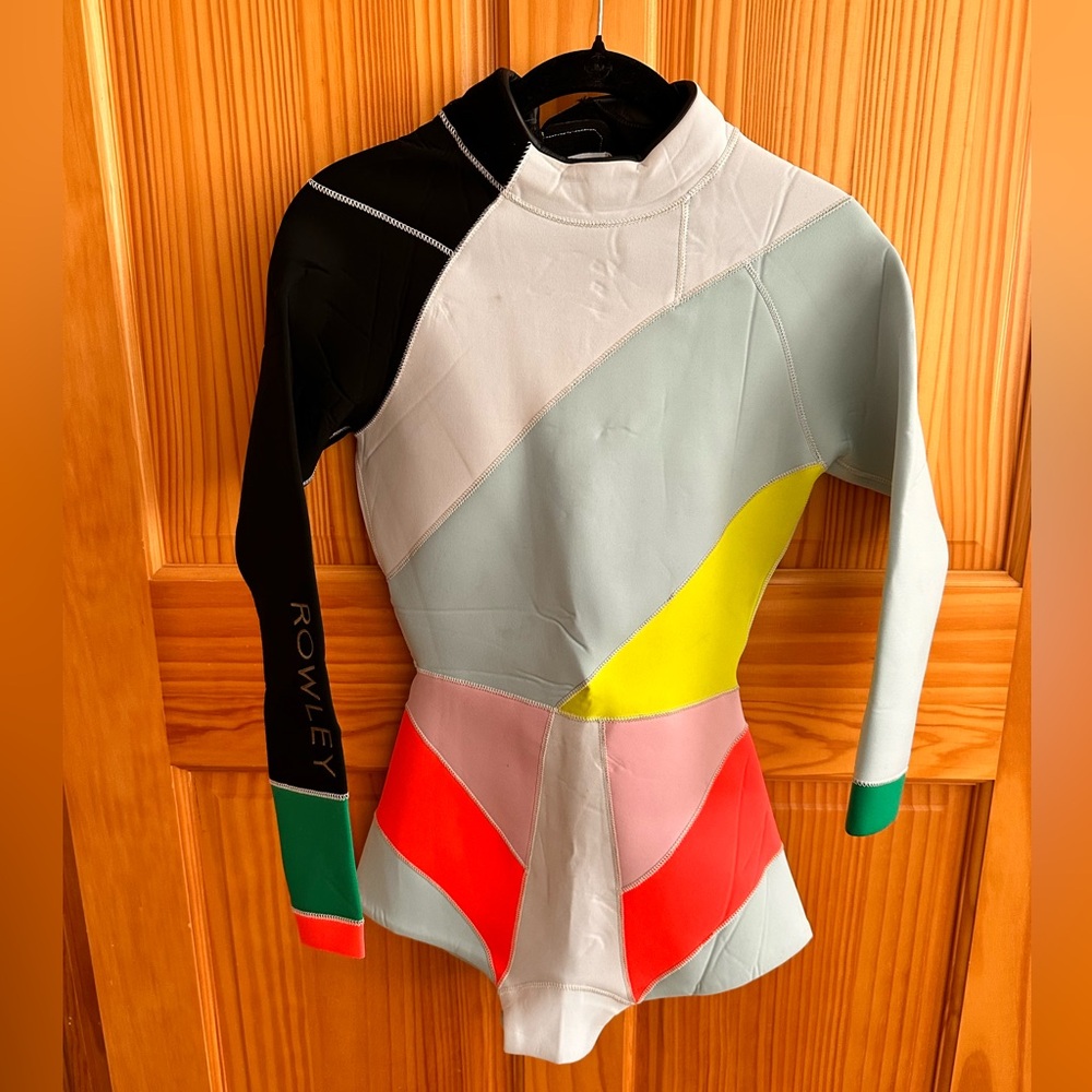 Cinthia Rowley Color blocked long sleeve Wetsuit